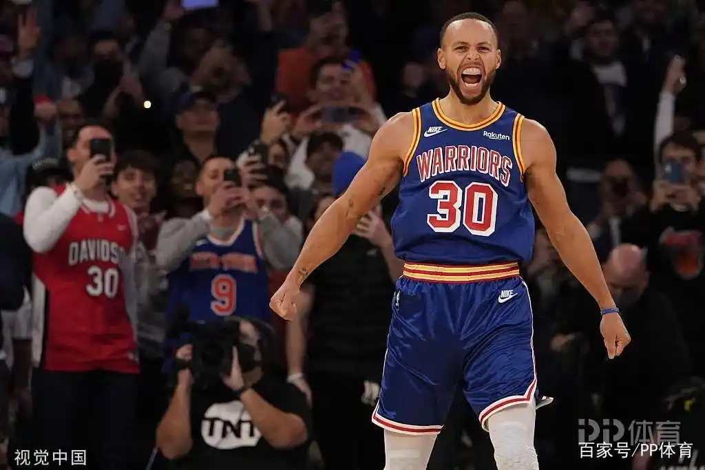 NBA-勇士105-96尼克斯 库里22分&加冕三分王