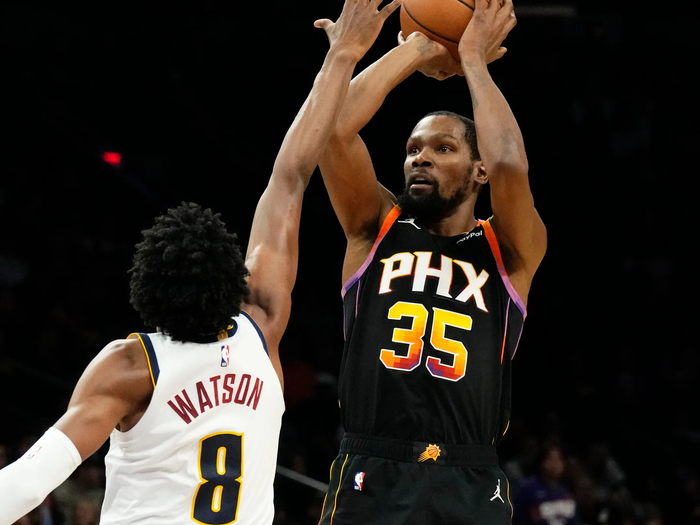 杜兰特究竟有多强？NBA官网晒15大关键数据 KD将率火箭冲冠